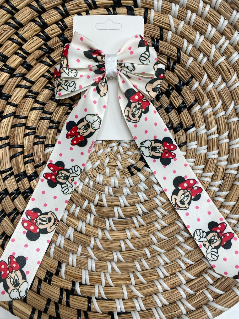 Minnie Mouse Hair Bow Clip - Picture 2 of 4